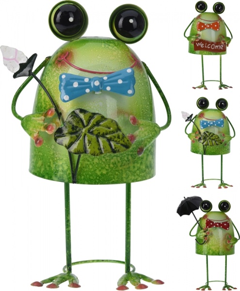 Metal Frog garden ornament